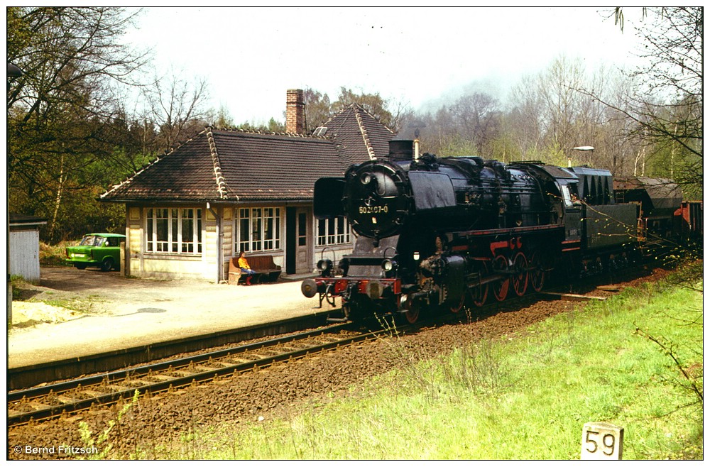 Karl-Marx-Stadt Kinderwaldstätte - April 1982