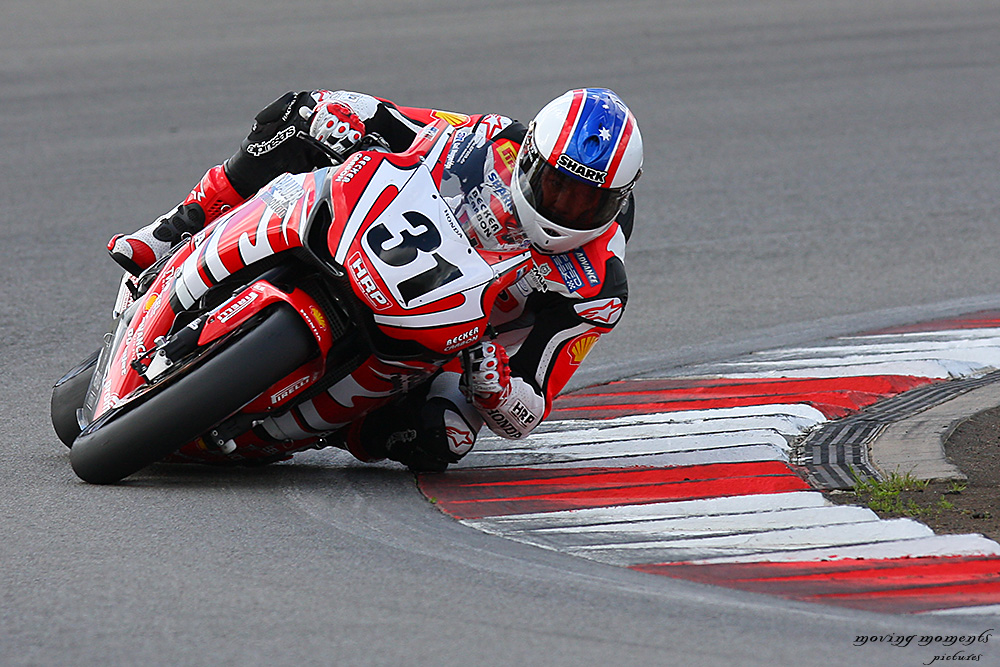 Karl Muggeridge AUS  beim IDM Rennen auf dem  Nürburgring