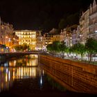 Karlovy Vary bei Nacht