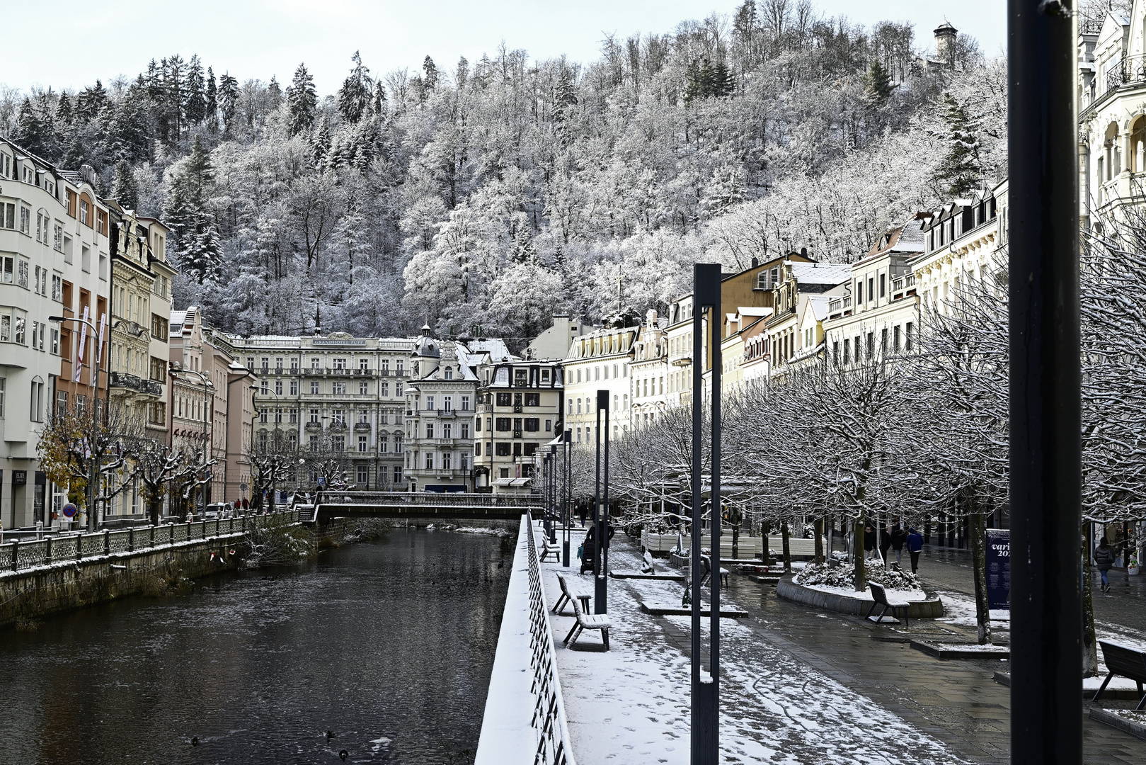 Karlsbad in der Früh