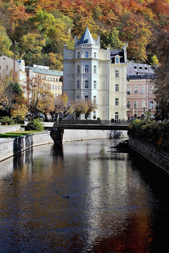 Karlsbad in Tschechien an der Tepla' Foto & Bild ...
