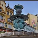Karlsbad (Karlovy Vary), Brunnen am Schlossbad