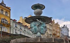 Karlsbad (Karlovy Vary), Brunnen am Schlossbad