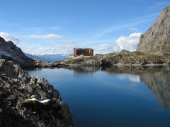 Karlsbader Hütte 2.261 m in den Gailtaler Alpen / Lienzer Dolomiten