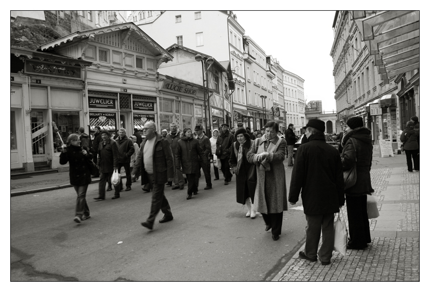 Karlsbad's Tourists #1