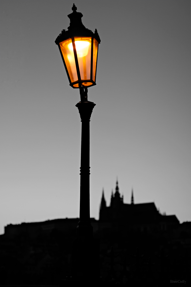 Karlsbrücke am Abend