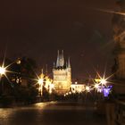 Karlsbrücke bei Nacht