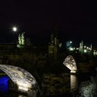 Karlsbrücke bei Nacht