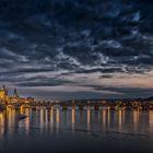 Karlsbrücke bei Nacht