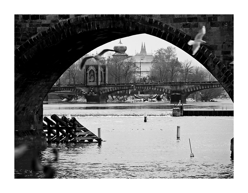 Karlsbrücke - Durchblick