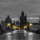 Karlsbrücke im goldenen Schein