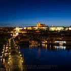 Karlsbrücke in blauer Stunde