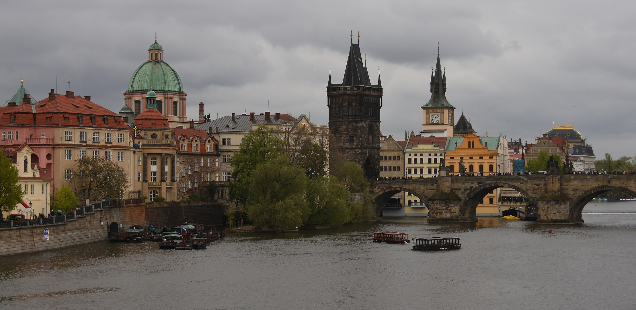 Karlsbrücke Moldau