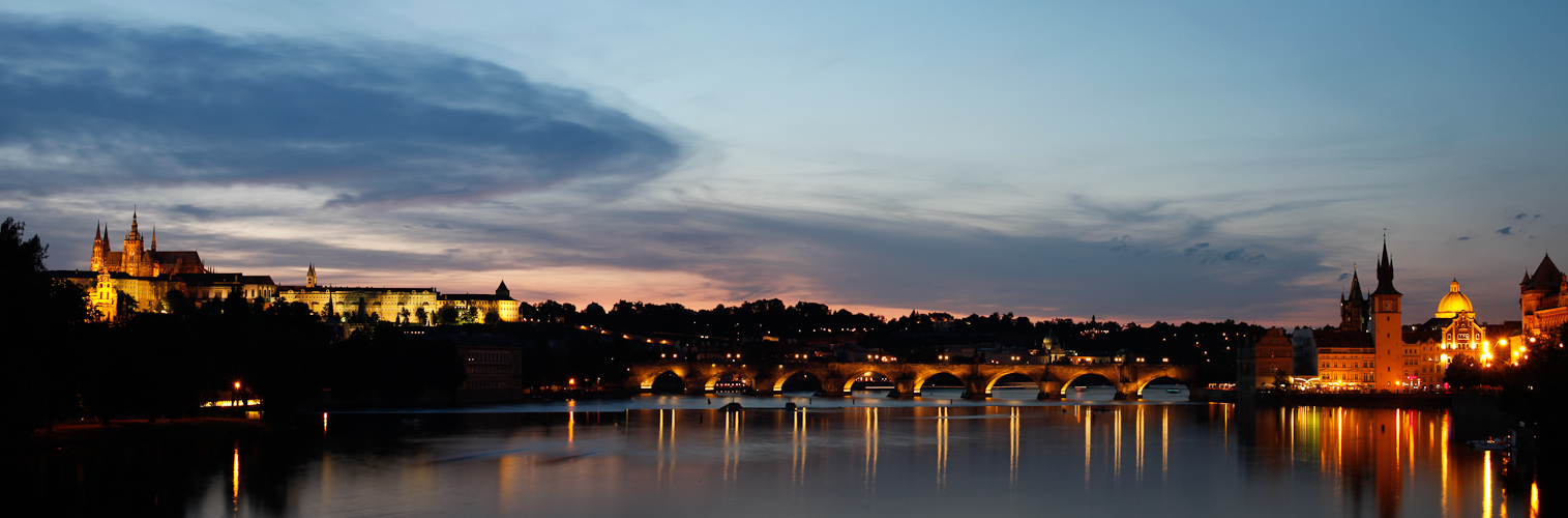 Karlsbrücke Panorama