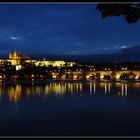 Karlsbrücke und Burg - eine Abendstimmung