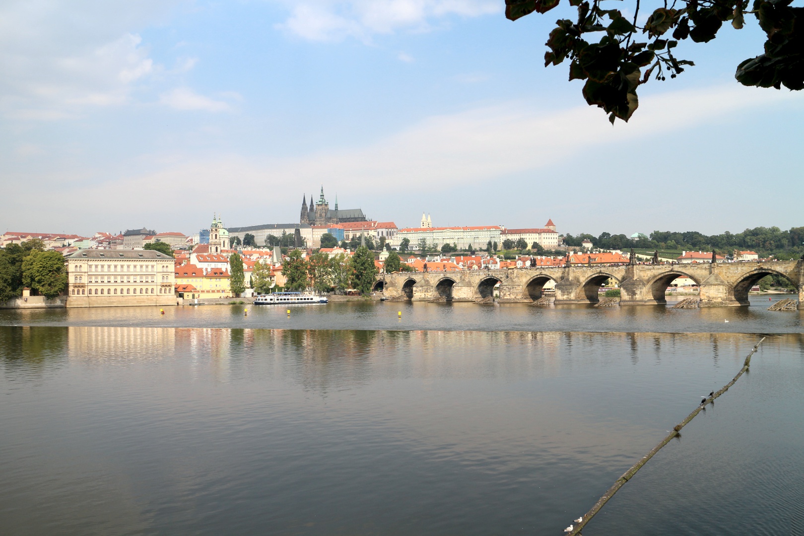 Karlsbrücke und die Prager Burg