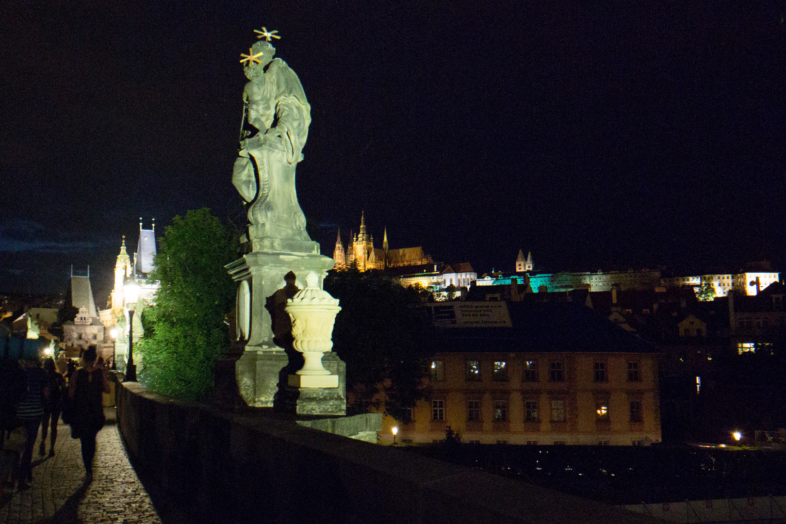 Karlsbrücke und Prager Burg