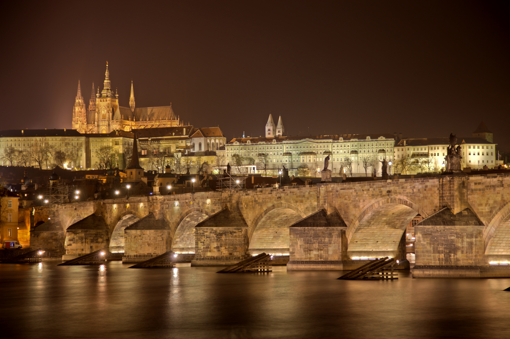 Karlsbrücke und St. Veits - Kathedrale