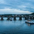 Karlsbrücke zur "blauen Stunde"