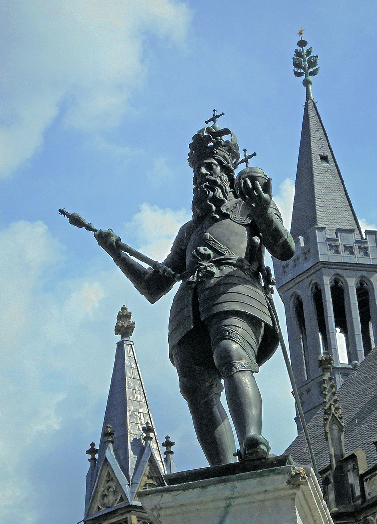 Karlsbrunnen in Aachen