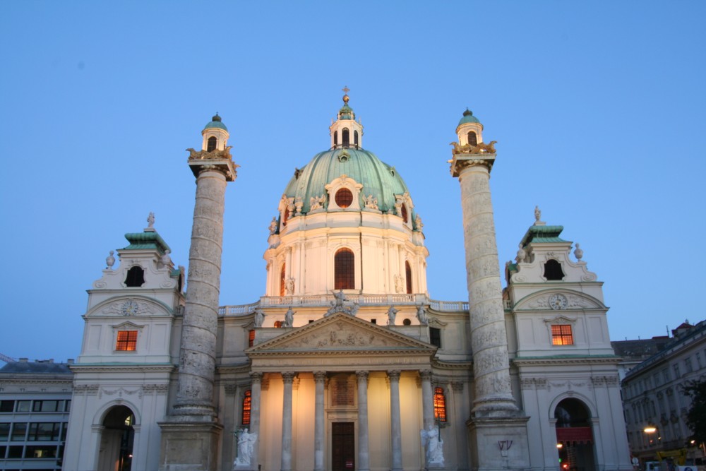 Karlskirche...