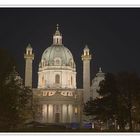 Karlskirche bei Nacht