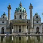 Karlskirche im frühling