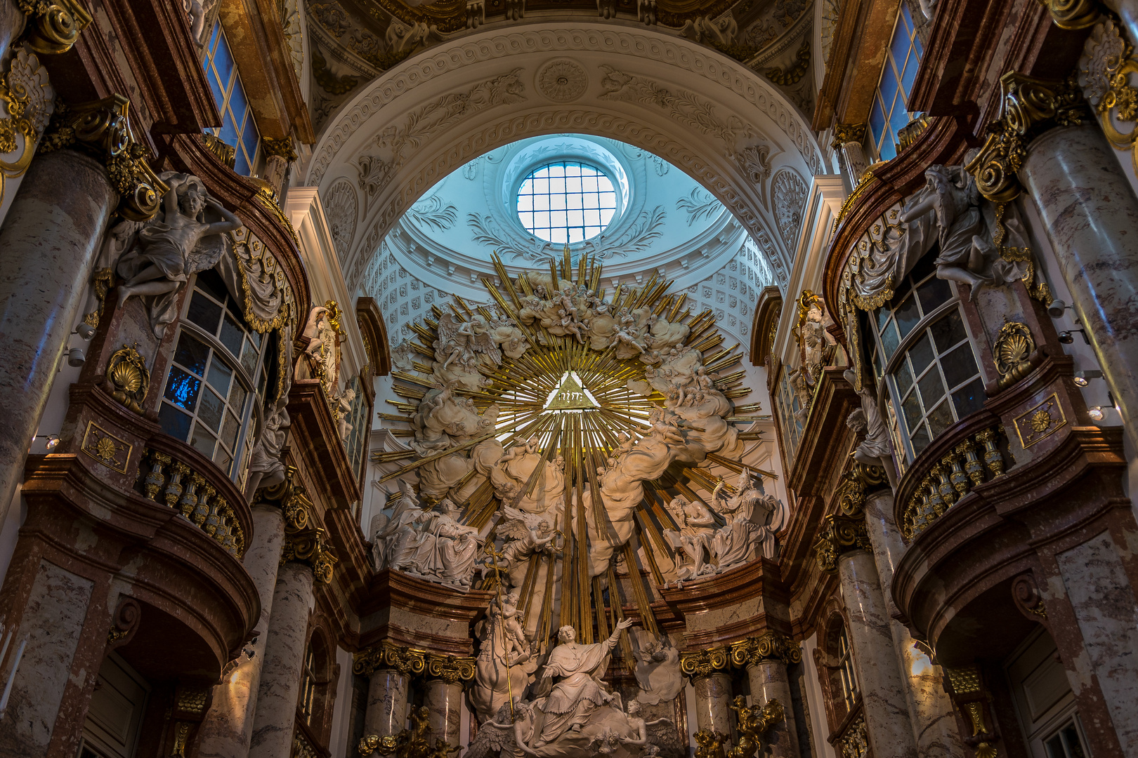 Karlskirche in Wien