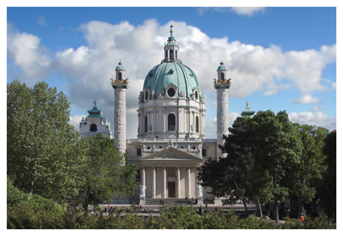 Karlskirche in Wien