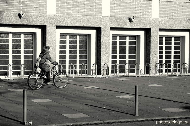 Karlsruhe, bei der Uni