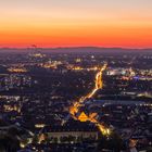 Karlsruhe bei Nacht