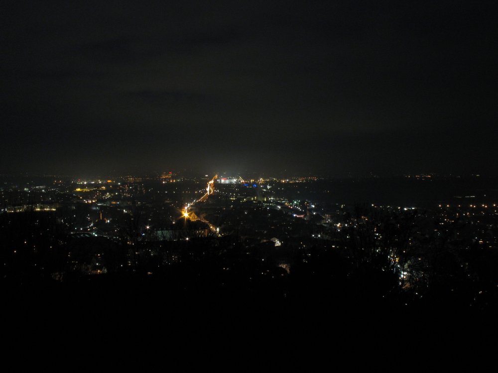 Karlsruhe bei Nacht