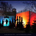 Karlsruhe City - Adventsinstallation