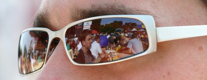 Karlsruhe das Fest in the sun glasses