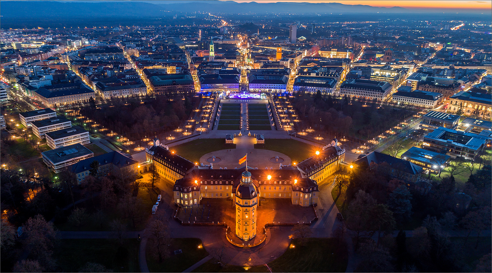 Karlsruhe @ Night