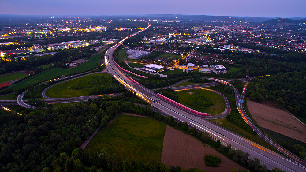 Karlsruhe @ Night I "Fliegendes Stativ"