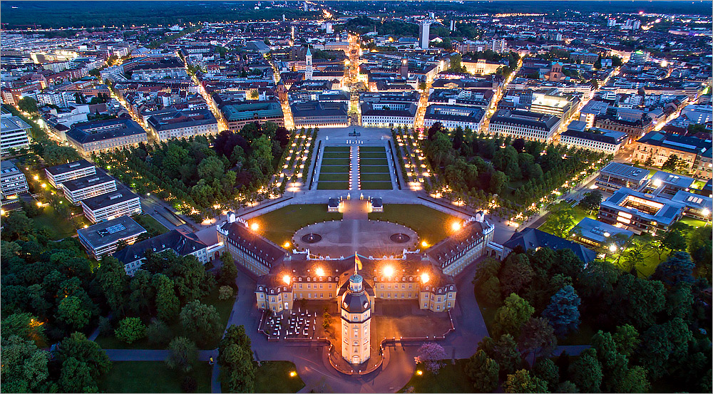 Karlsruhe @ Night II "Fliegendes Stativ"