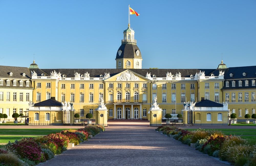 Karlsruhe Schloss Foto & Bild architektur, deutschland, europe Bilder auf