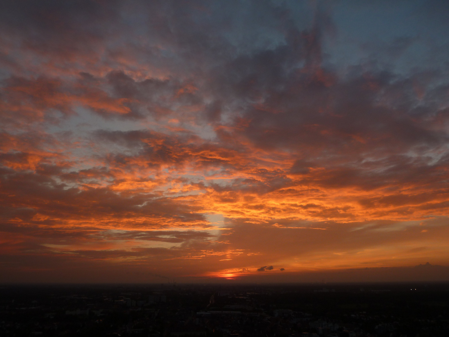 karlsruhe sonnenuntergang