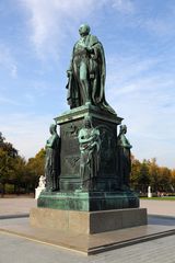 Karlsruhe - Statue von Carl Friedrich - Großherzog von Baden