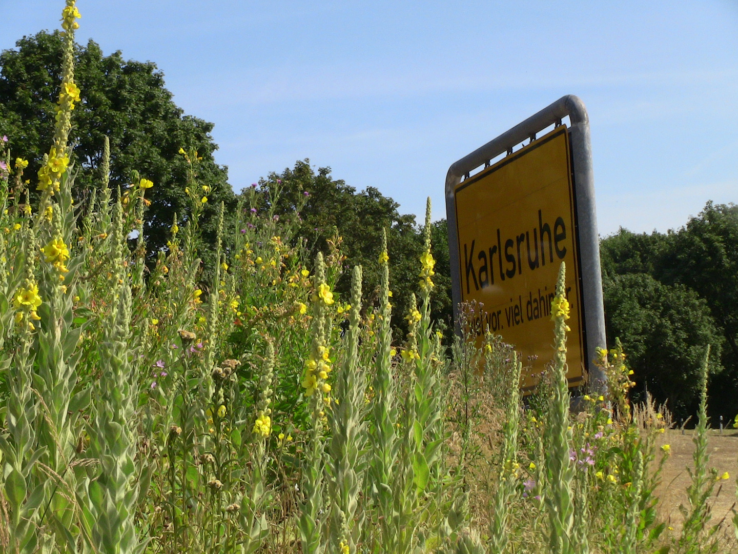 "Karlsruhe" viel vor, viel dahinter