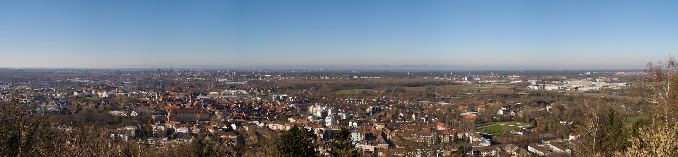 Karlsruhe vom Turmberg