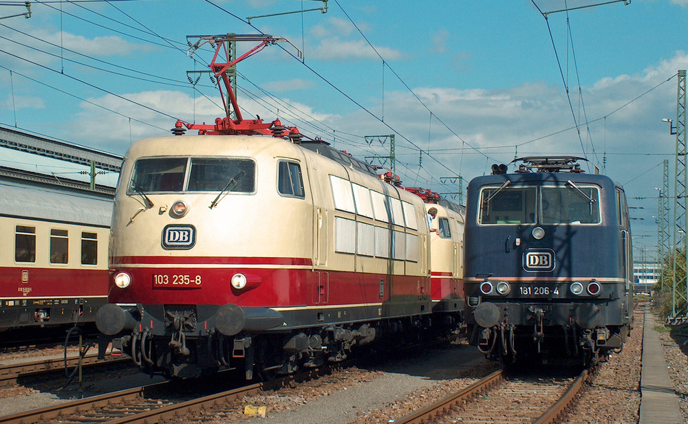 Karlsruhe, wie in Bundesbahnzeiten