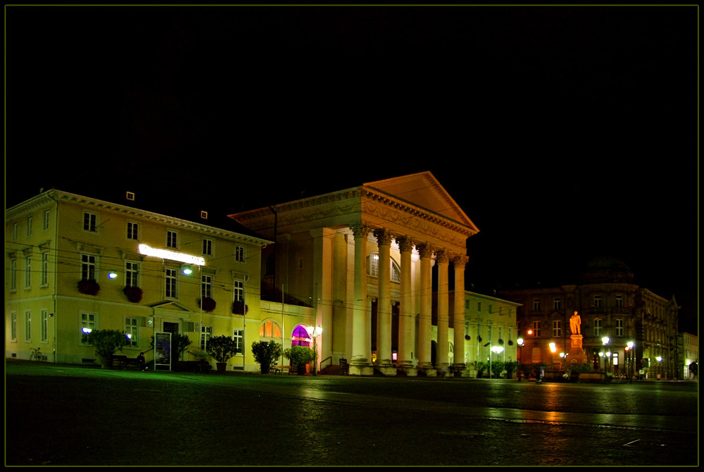 Karlsruhe@Night: Marktplatz II