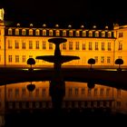 Karlsruher Schloss bei Nacht