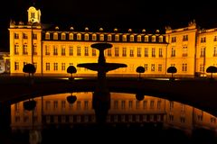 Karlsruher Schloss bei Nacht