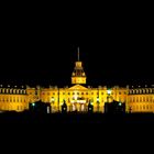 Karlsruher Schloss bei Nacht