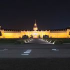 Karlsruher Schloss bei Nacht