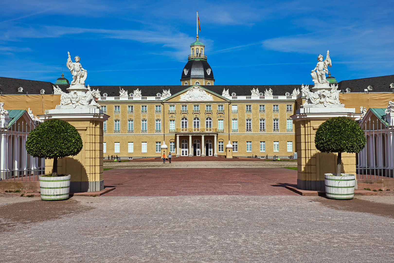 Karlsruher Schloss - Eingangsbereich