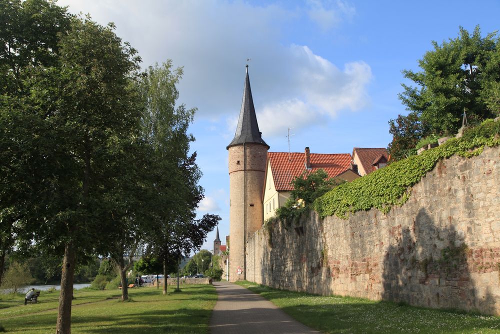 Karlstadt, Stadtmauer